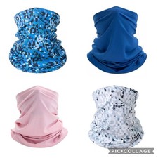 10 Stück Halstücher Multifunktionstuch 3D Superweich Arkim für Sport & Freizeit