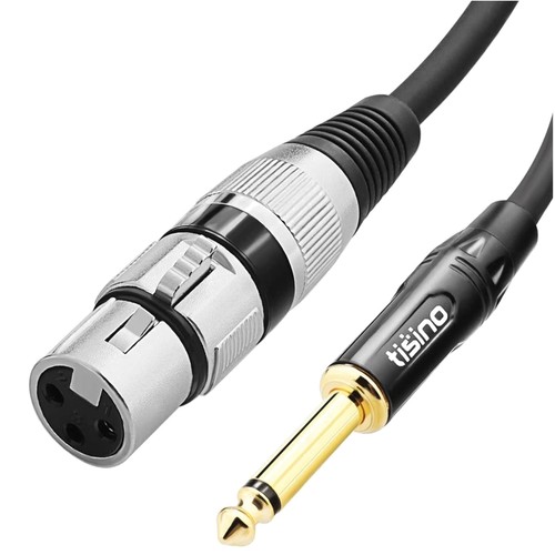 Xlr mikrofonkabel mono jack - mikrofonkabel, 2m