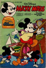 Micky Maus Heft Nr. 40 1980 Walt Disney Egmont Ehapa Verlag GmbH Vintage Retro