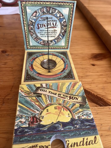 Maritime pocket sundial mit - pocket,
