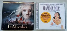 Les Miserables (Limited Deluxe Edition)2 CD +Mamma Mia .Musical CDs Neuwertig 