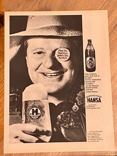 Dortmunder hansa bier - dortmunder, dortmund