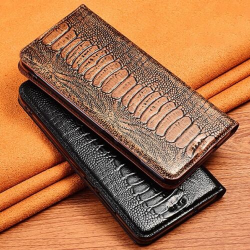 Echt leder flip wallet case - flip,