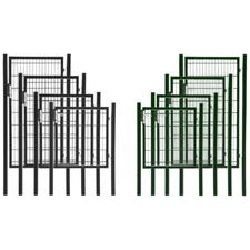 Gartentür Grün Anthrazit Gartentor Zauntür Hoftür Gartenpforte Gartenzaun Metall