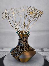 Vase Trocken- und Kunst Blumen Wunschfarbe Moderne geometrischen Vorivase