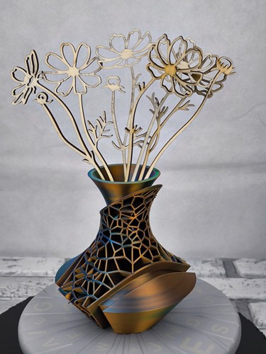 Vase trocken und - vase, kunst