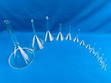 Glastrichter Trichter Glas Ø 30 -195 mm Laborglas Laborzubehör