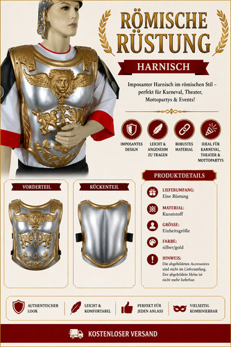 Römische rüstung harnisch - römische,