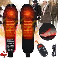 Beheizbare Einlegesohlen Schuheinlagen Heizsohlen USB Beheizte Sohlen Fußwärmer