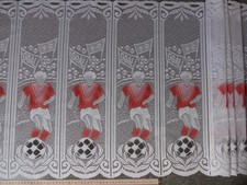 Scheibengardinenstoff mit