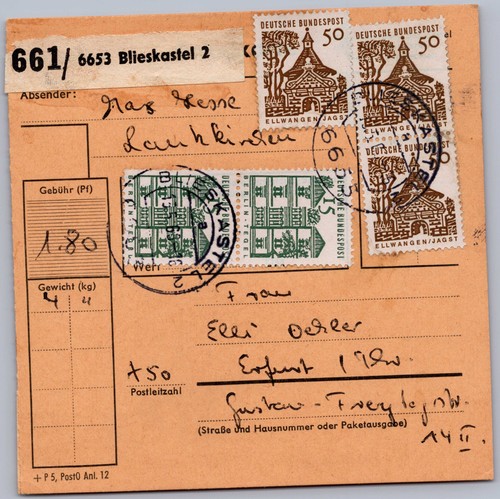 Blieskastel 1963 basilika - 1963, st