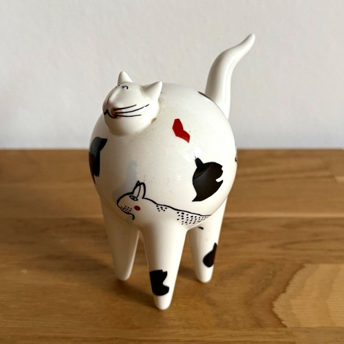 Villeroy boch katzenfigur - &,