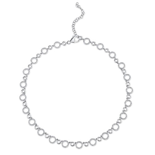 14k weißgold diamant - 14k,