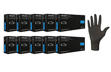 1000 Nitril Einweghandschuhe schwarz puderfrei KFZ Tattoo Friseur Küche S-XL