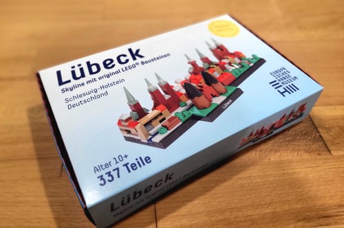 Lübeck skyline set aus - skyline,