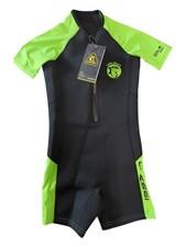 Cressi Kinder Neoprenanzug, Little Shark Jr Shorty, 2mm, Kurzarm, 7-8 Jahre