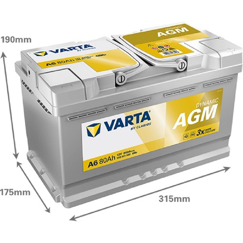 Varta silver dynamic agm - a6,
