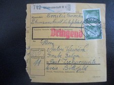 #2950 Paketkarte aus