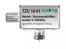 Axing TZU 10-01 Mantelstromfilter | F-Buchse | F-Stecker