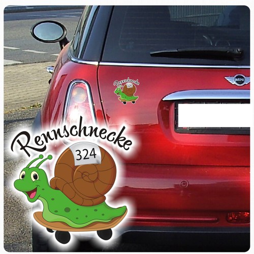 Autoaufkleber schnecke - autoaufkleber,