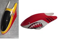 2 GFK-Hauben (Set1) lackiert