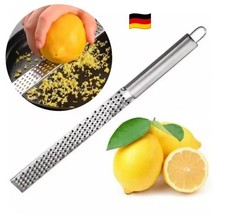 Küche Zester Hobel Reibe Edelstahl Parmesan Käsereibe Zitronen Schokolade Muskat