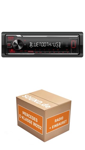 Autoradio kenwood kmm - autoradio, kmm-bt209
