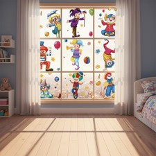 9 Blatt Fensterbilder