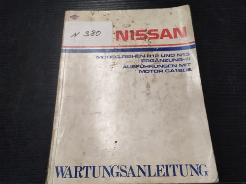 N380 nissan werkstatthandbuch - n380,