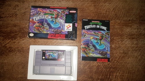 Snes super nintendo tmnt - super,