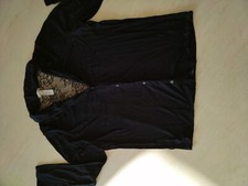Hanro Nachthemd Pyjama Oberteil Shirt Jacke Gr. S