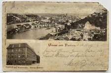 AK 8390 Passau Gasthof zur