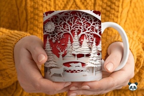 Wunderschöne weihnachts - wunderschöne, 3d
