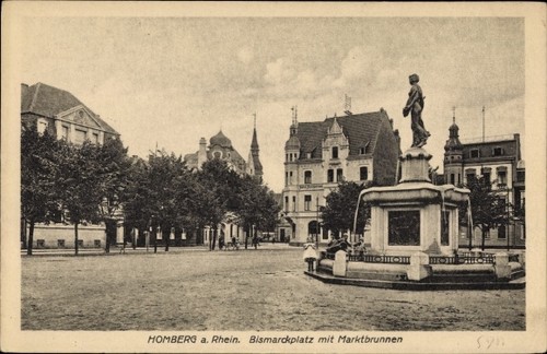 Homberg rhein duisburg - ak,