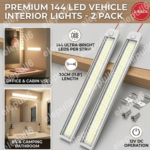 12v 144 led - 12v, lampe