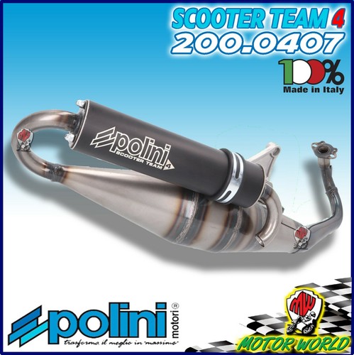 200 0407 polini roller auspuff - 200.0407,