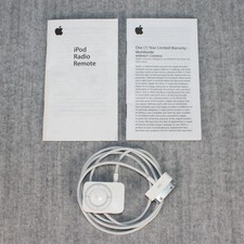 APPLE iPOD Radio Remote Digital Audio Player Discontinued NOT WORKING 2006