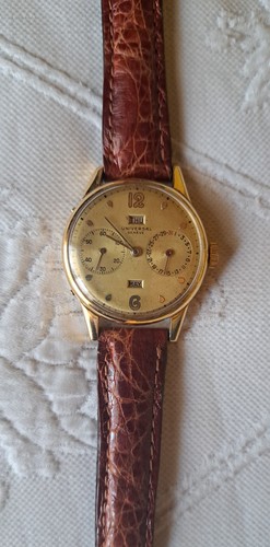 Vintage armbanduhr universal - armbanduhr,