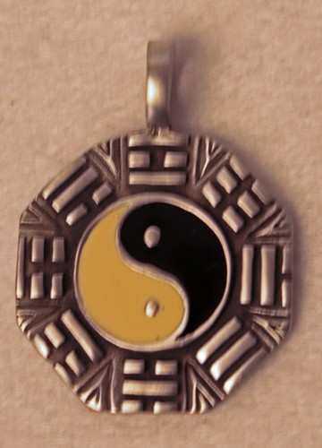 Anhänger yin yang bagua - , yin-yang