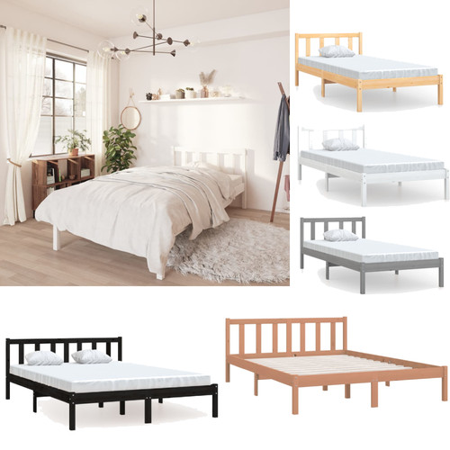 Bett holzbett lattenrost - bett,