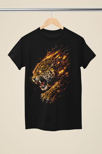 Blazing leopard roar - blazing,