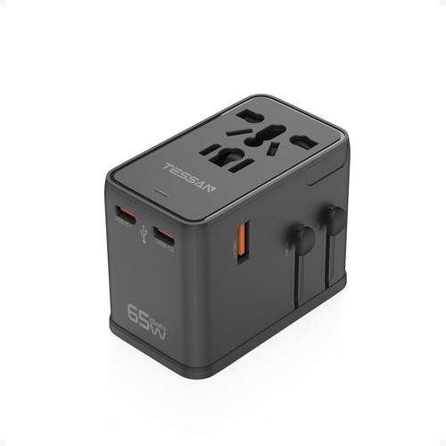 Tessan 65w gan reiseadapter - 65w,
