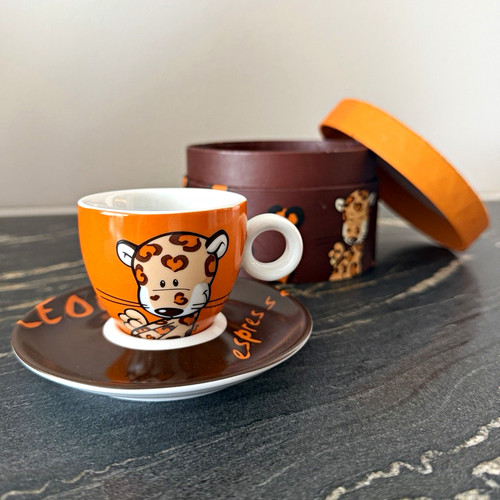 Nici leo leopard espressotasse - leo,