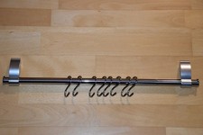 Wandküchenleiste von KÜCHENPROFI 50 cm + 8 Haken Edelstahl NEU Küchenleiste