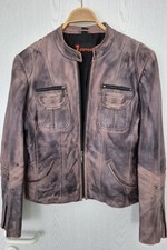 Damen Echt-Leder Jacke Größe