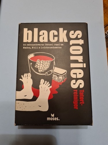 Black stories tatortreiniger - black,