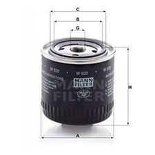 Oil filter Mann filter W920