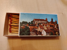 Vintage Große Streichholzschachtel Nürnberg Größe ca. 11,5 x 6,5 x 2 cm