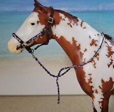 Lederhalfter Western Halfter für Breyer Resin Stone Modellpferde model horse