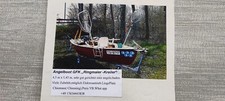 Angelboot GFK,Ringmeier - Kreidler, 4,5m× 1,45m,sehr gut gerichtet.Viel Zubehör